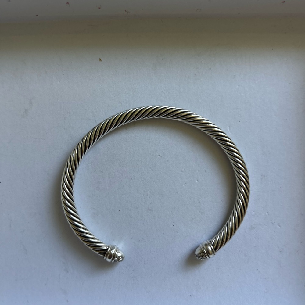 David Yurman cable diamond bracelet